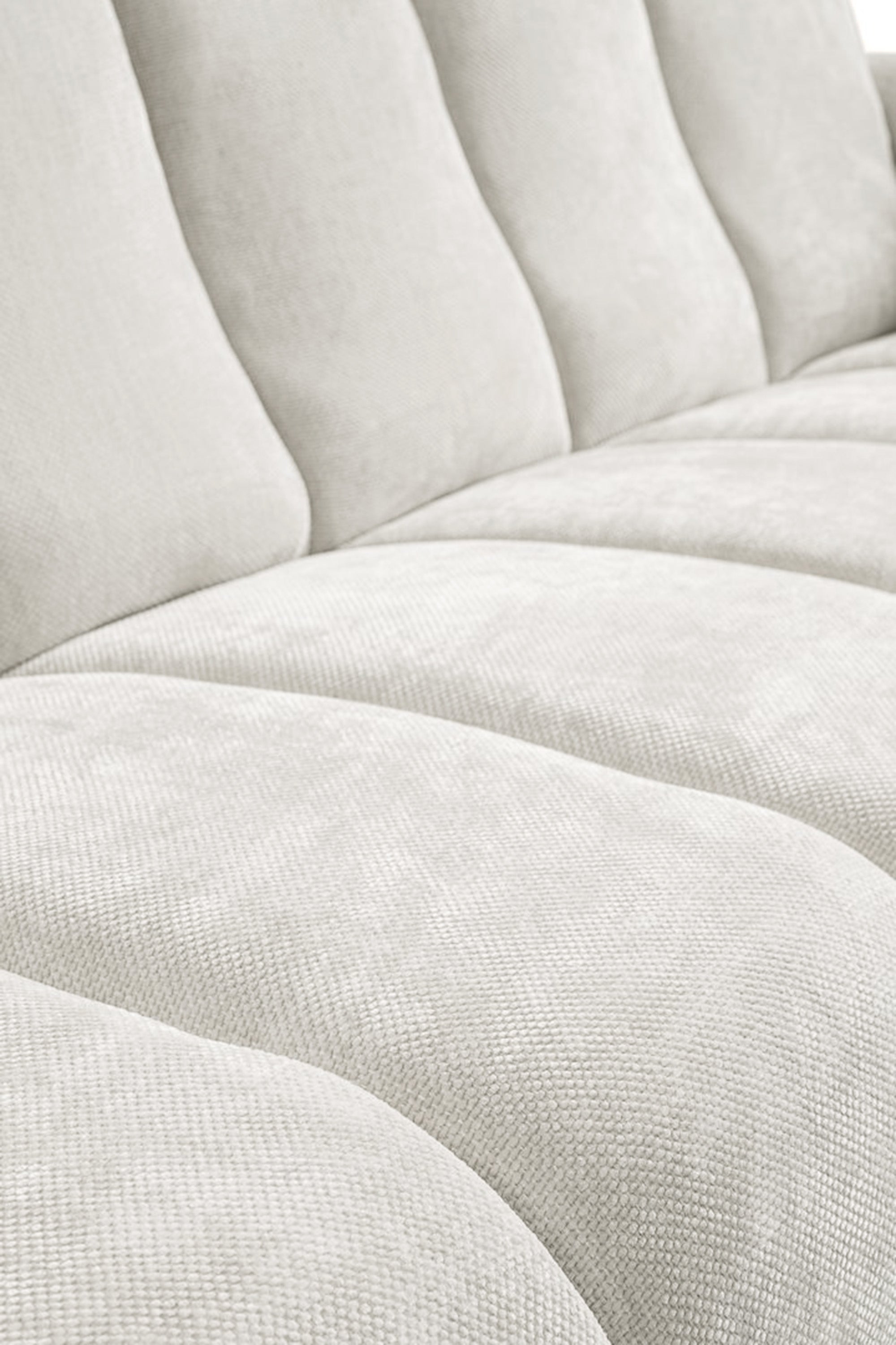 Sofa dwuosobowa Volare kremowa szenil łatwoczyszczący