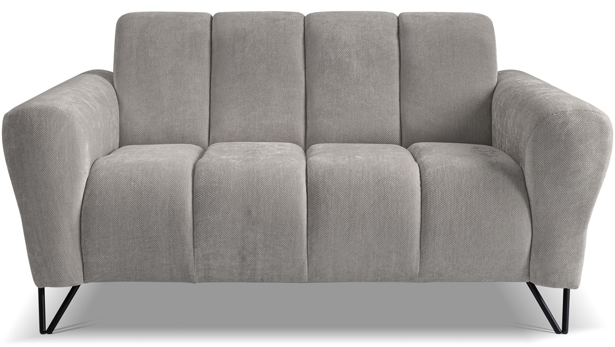 Sofa dwuosobowa Volare szarobeżowa szenil łatwoczyszczący