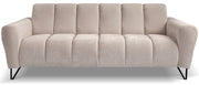 Sofa trzyosobowa Volare beżowa szenil łatwoczyszczący