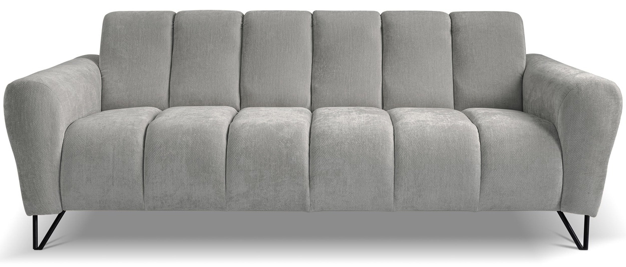 Sofa trzyosobowa Volare jasnoszara szenil łatwoczyszczący