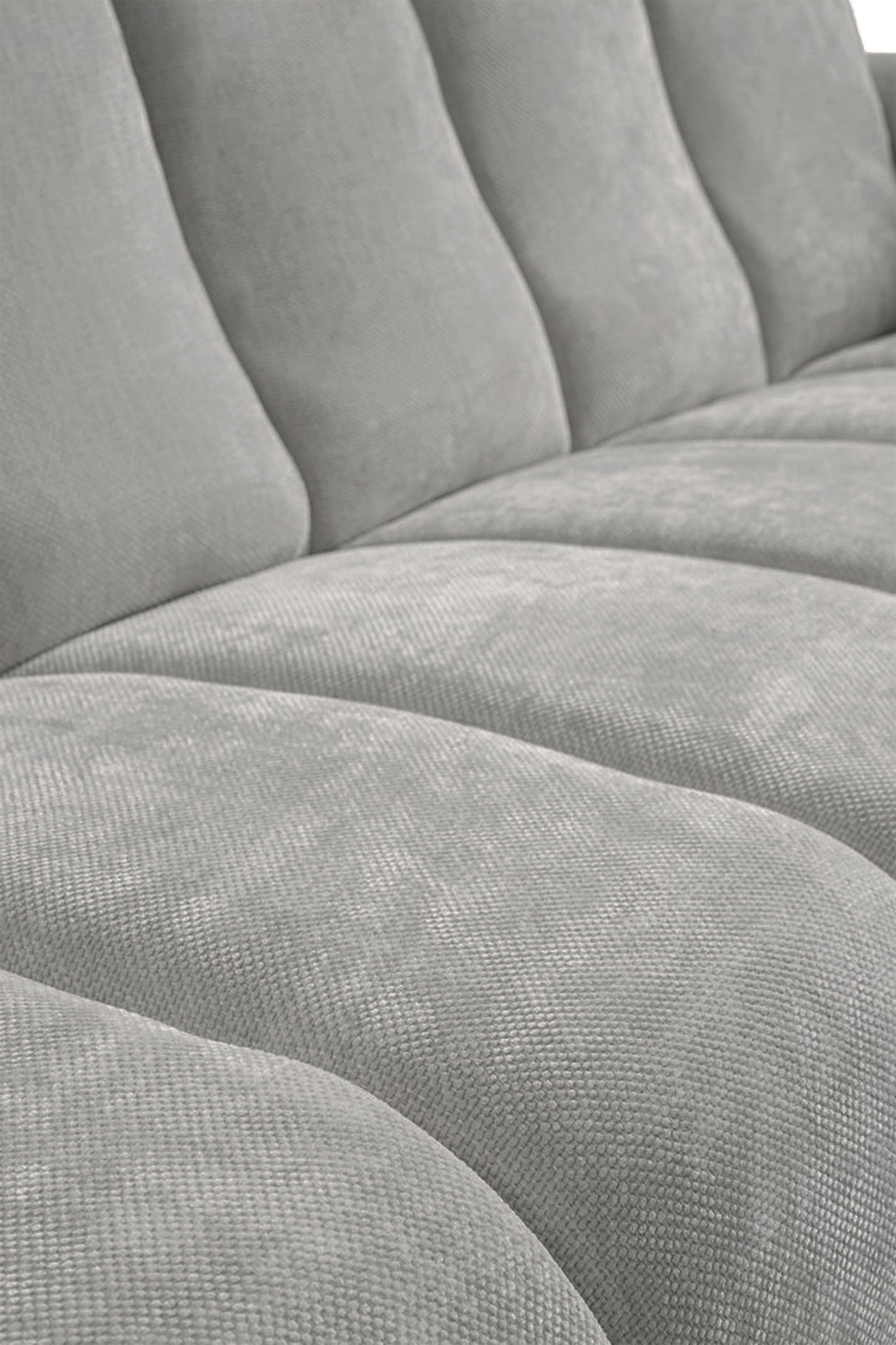 Sofa dwuosobowa Volare jasnoszara szenil łatwoczyszczący