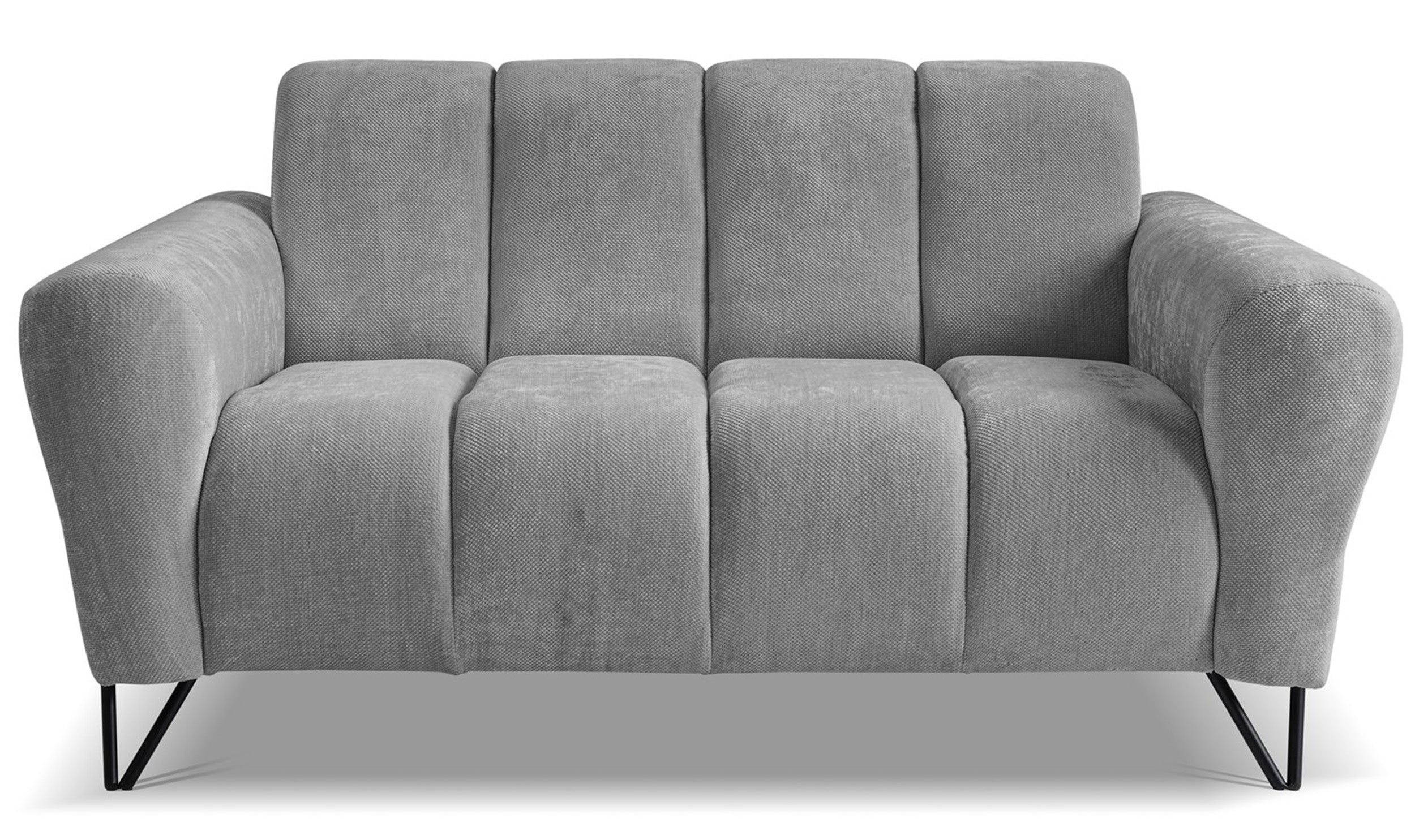 Sofa dwuosobowa Volare szara szenil
