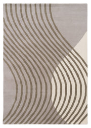 Dywan Wave 200x300 cm z wełną beżowy