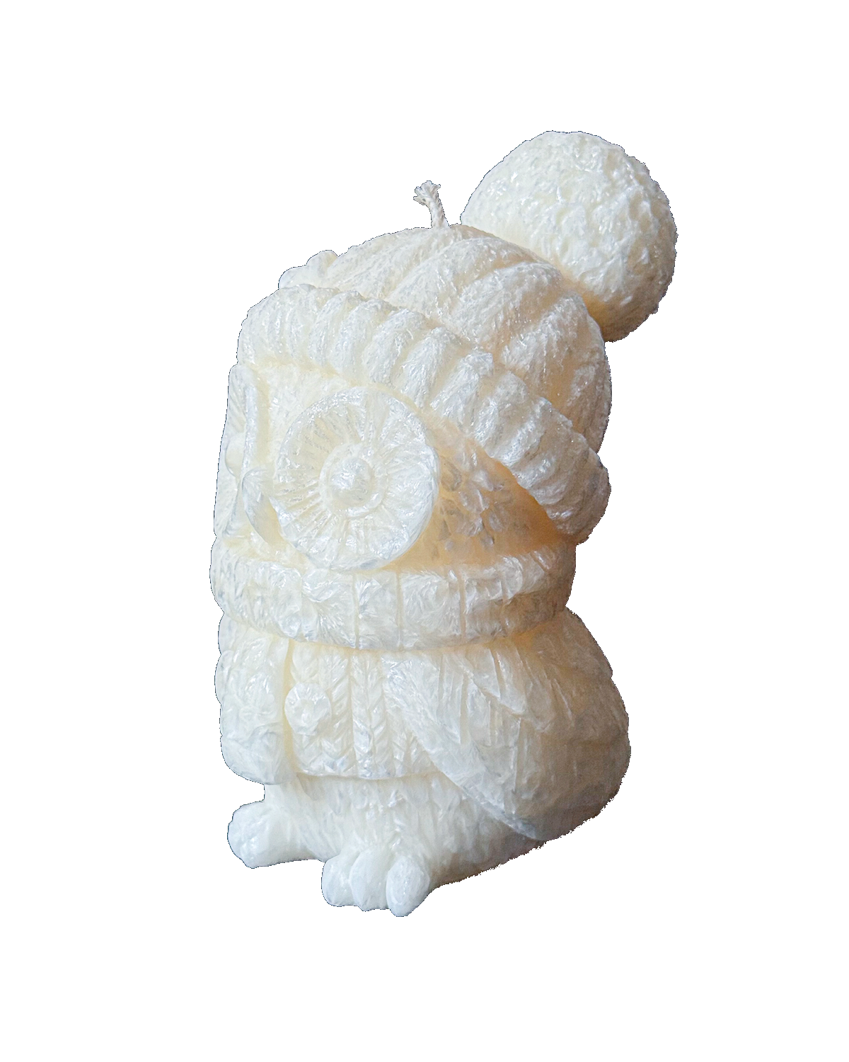Świeca z wosku palmowego Christmas Owl 320 g
