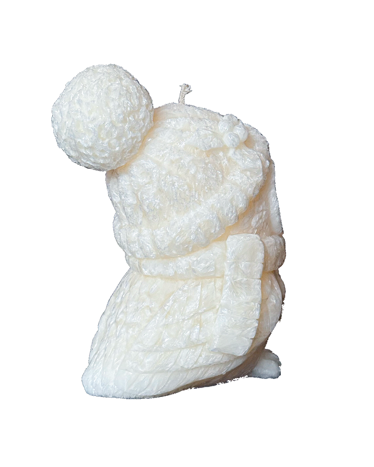 Świeca z wosku palmowego Christmas Owl 320 g