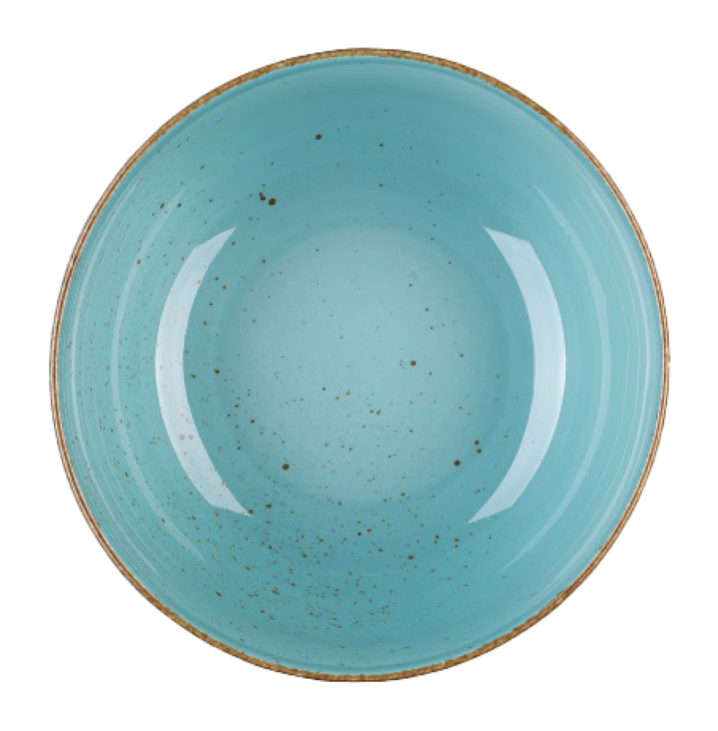 Miska salaterka porcelanowa Rondo 16 cm niebieska