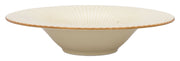 Talerz głęboki do pasty porcelanowy Art. 30 cm beżowy