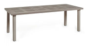 Rozkładany stół ogrodowy Levante Nardi 160-220x100 cm z certyfikowanego tworzywa brązowy