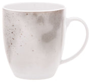 Kubek porcelanowy Boss 380 ml biało-szary