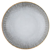 Talerz głęboki porcelanowy Roma 22 cm szaro-brązowy