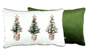 Poszewka XMAS 60x40 cm choinki z gwiazdką