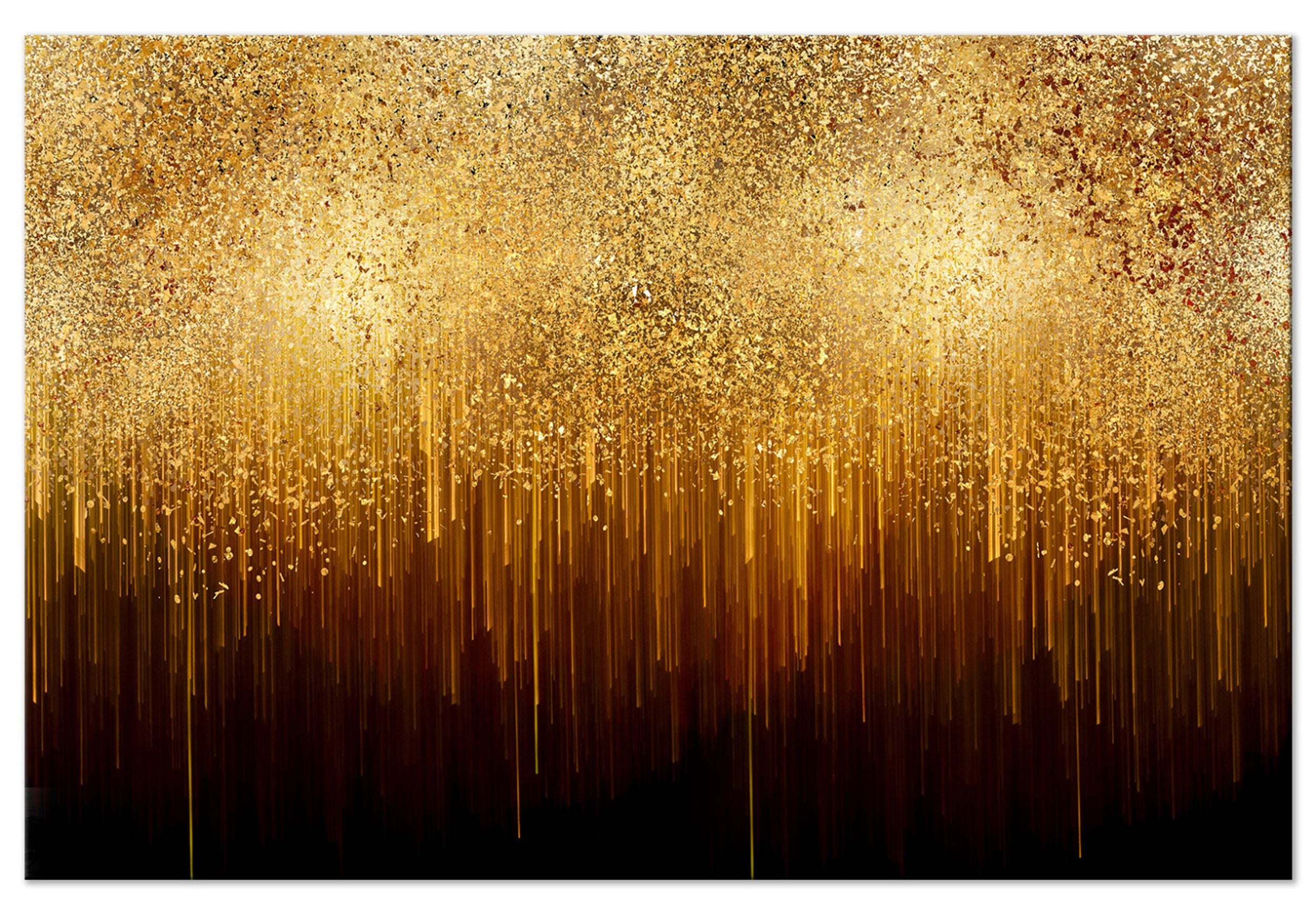 Obraz Złota ekspansja jednoczęściowy 120x80 cm szeroki