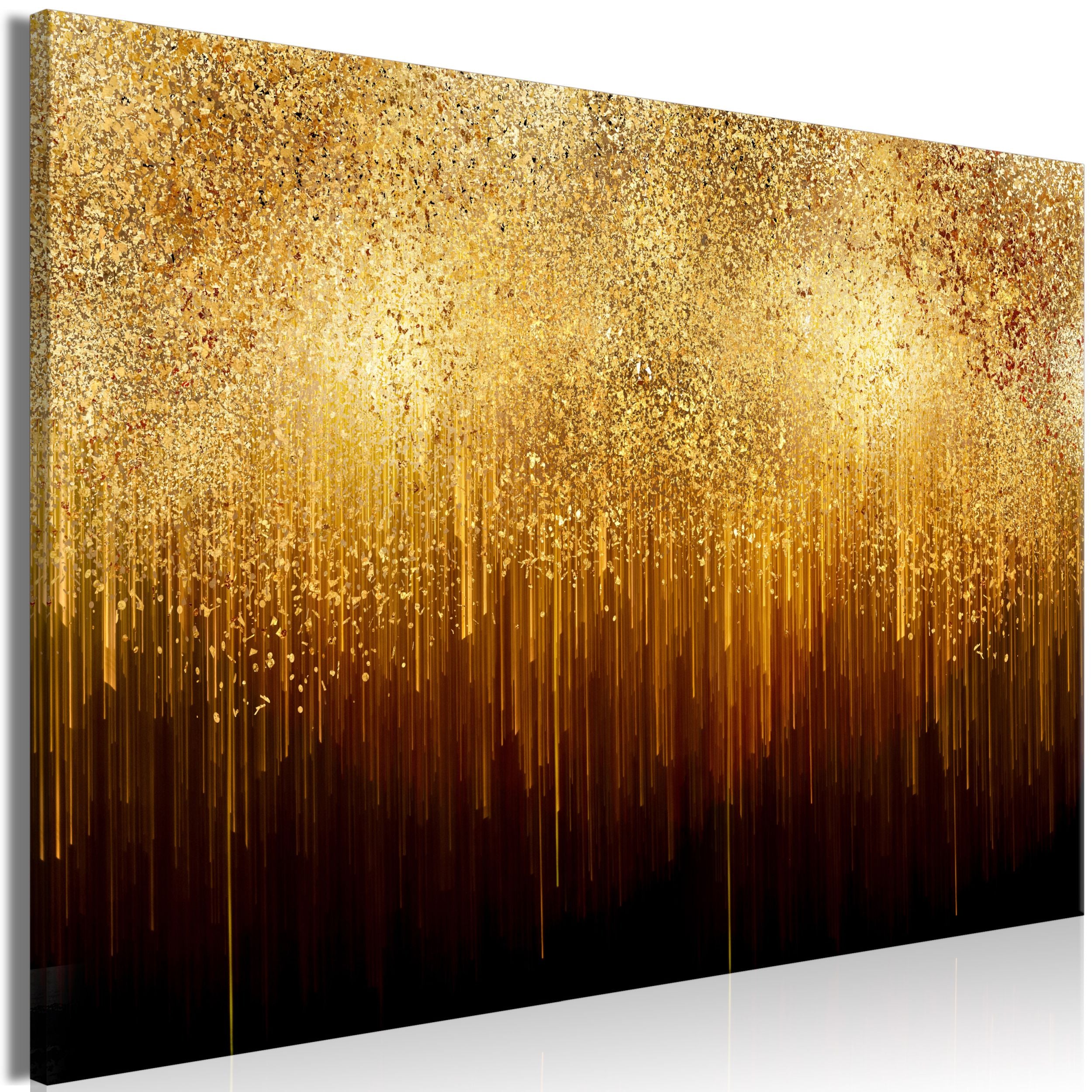 Obraz Złota ekspansja jednoczęściowy 120x80 cm szeroki