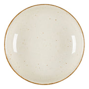 Talerz głęboki porcelanowy Art. 23 cm beżowy