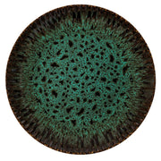 Zestaw talerzy dla 4 os. Jade ceramiczny ciemnozielony