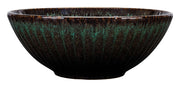 Miska salaterka Jade 17 cm ceramiczna ciemnozielona