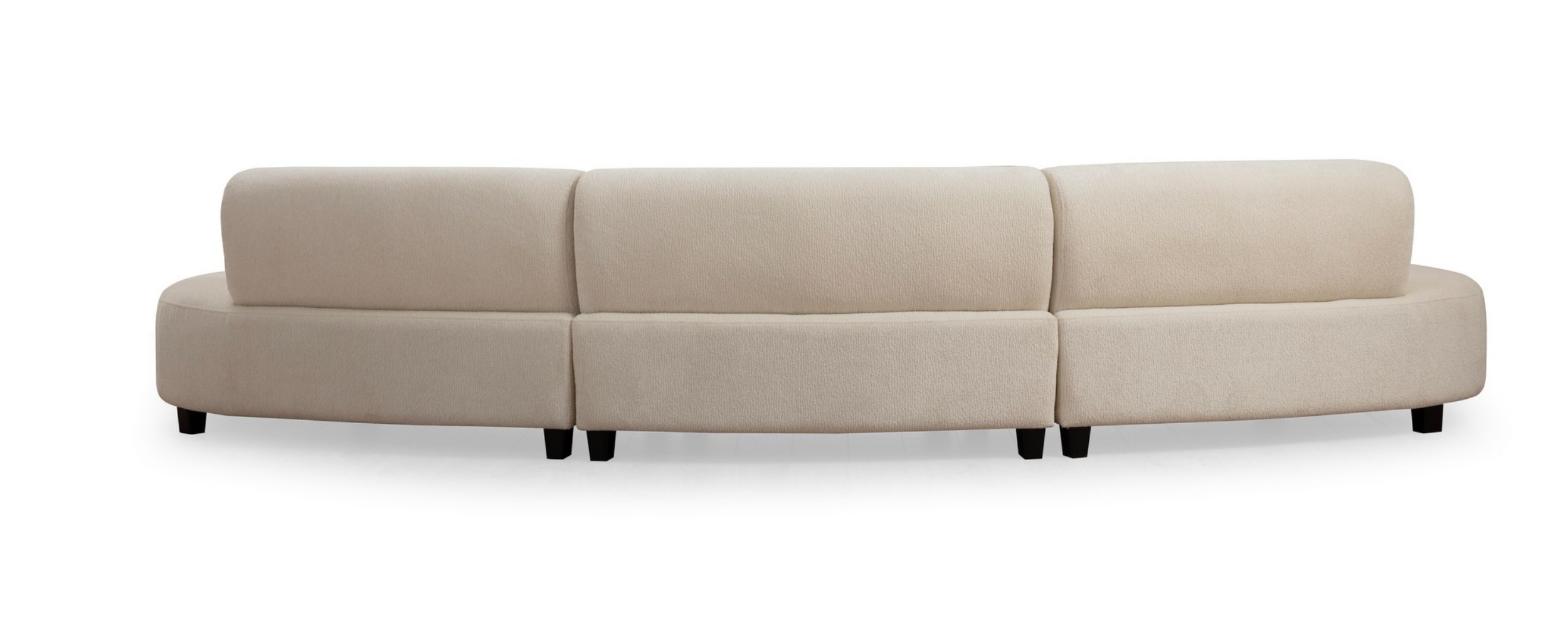 Sofa modułowa Shavoid 390 cm kremowa