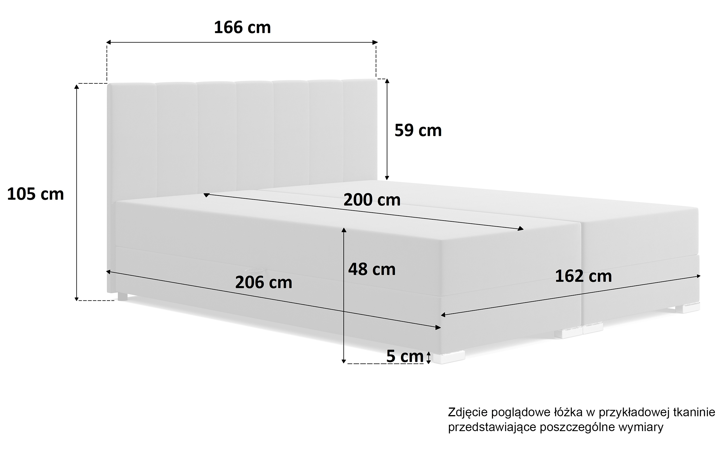 Łóżko kontynentalne 180x200 cm Moluki z pojemnikami oliwkowe velvet