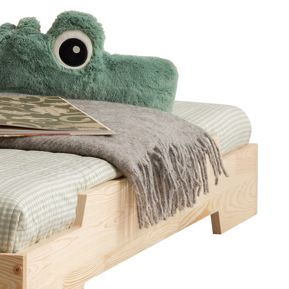 Łóżko Hallie dziecięce z drewna 70x160 cm