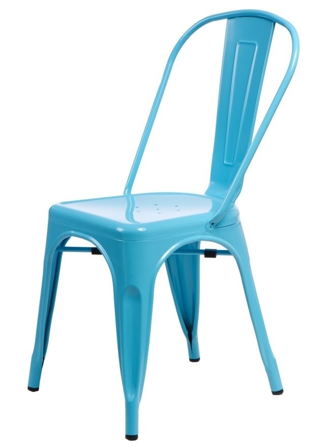 Krzesło Tolader niebieskie