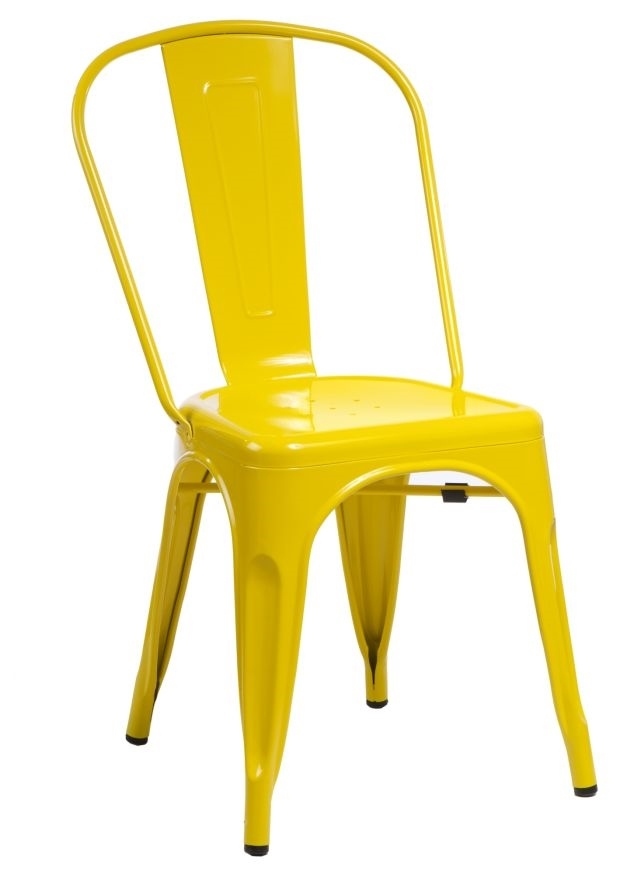 Krzesło Tolader żółte