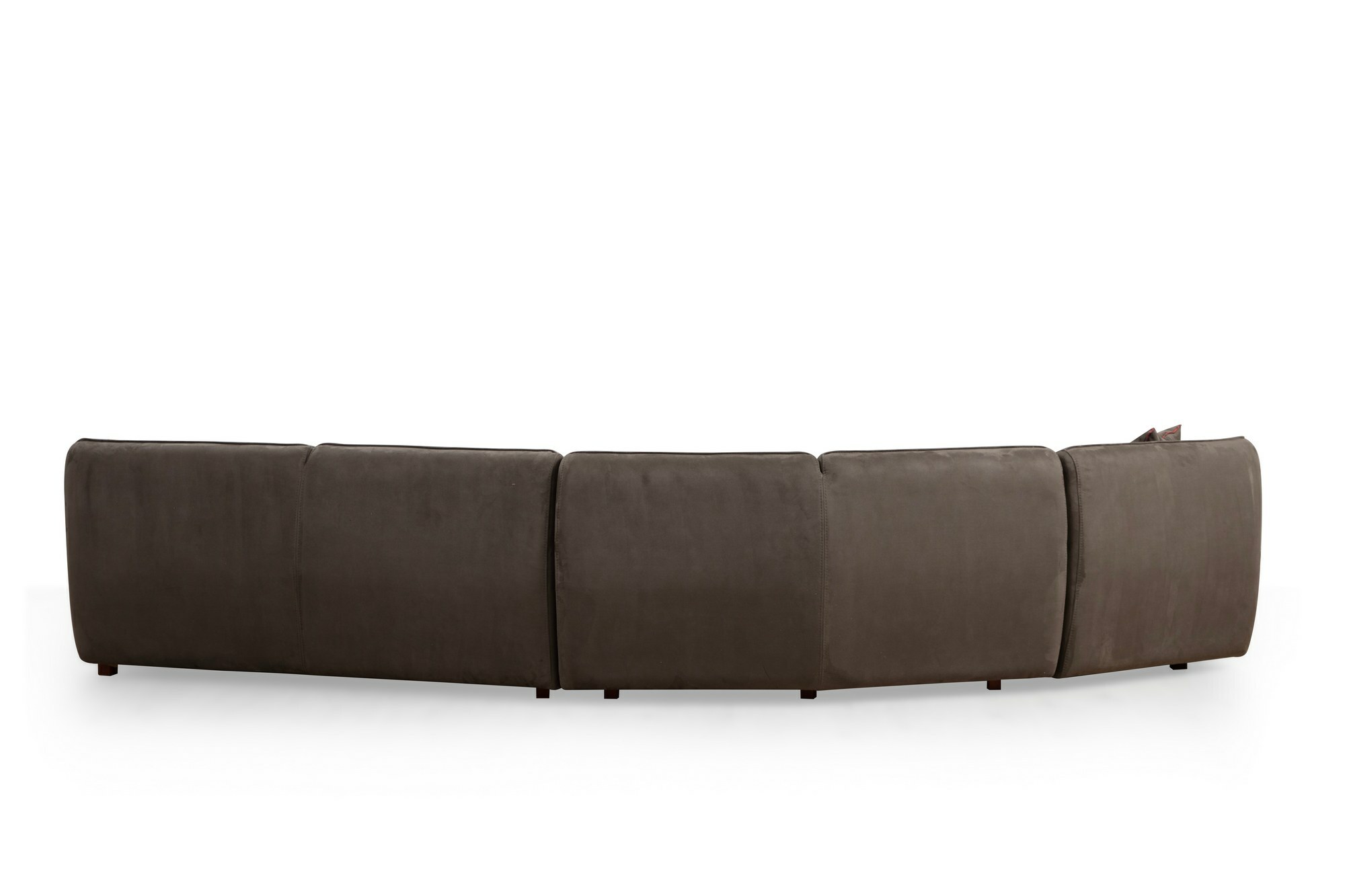 Sofa modułowa Reevad 360 cm brązowy velvet