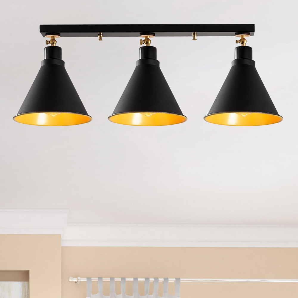 Lampa sufitowa nowoczesna Pavitaries wąska