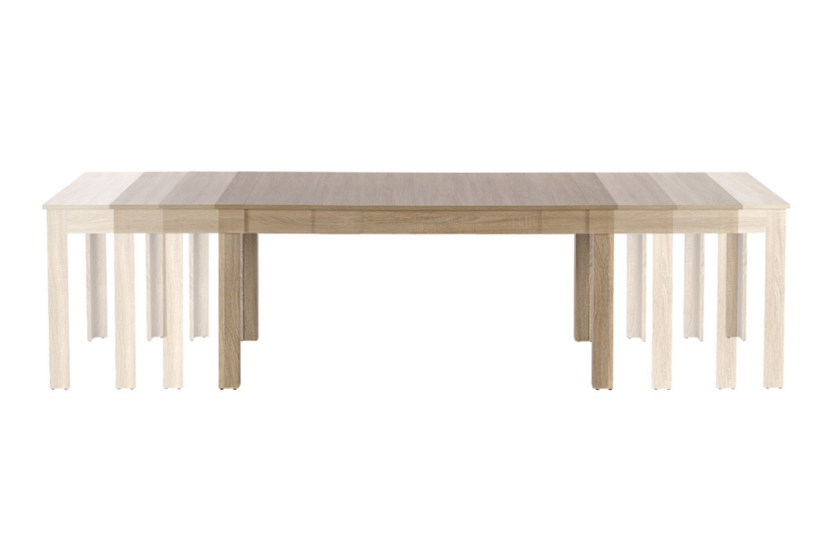 Stół rozkładany Pera 160-300x90 cm dąb sonoma
