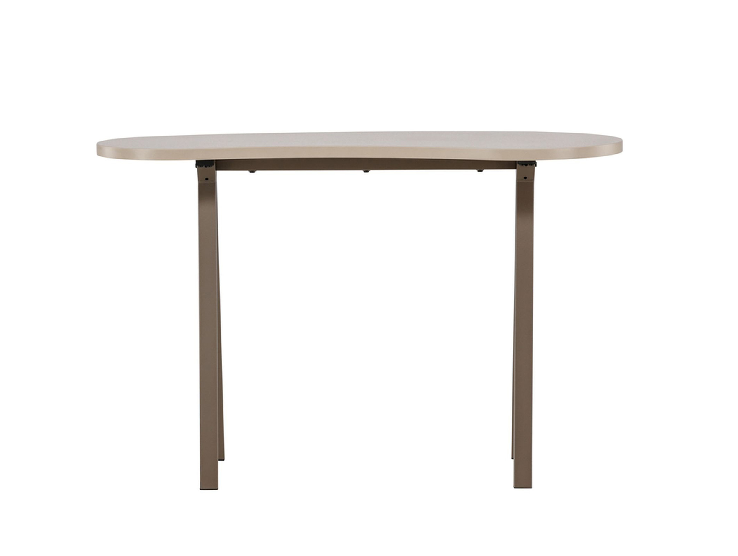 Biurko Houson 115x75x50 beżowo-brązowe
