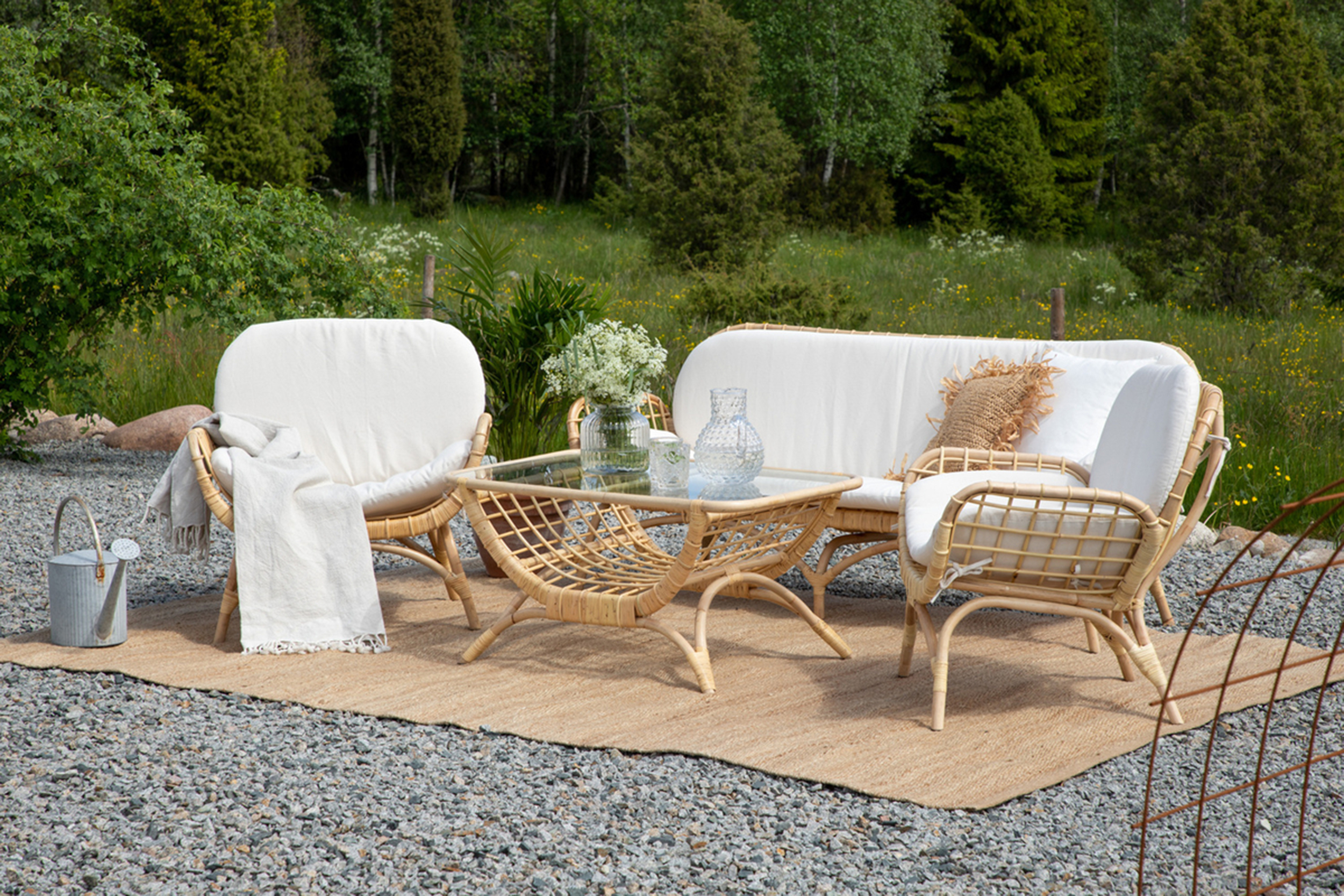 Stolik ogrodowy Teraits naturalny rattan