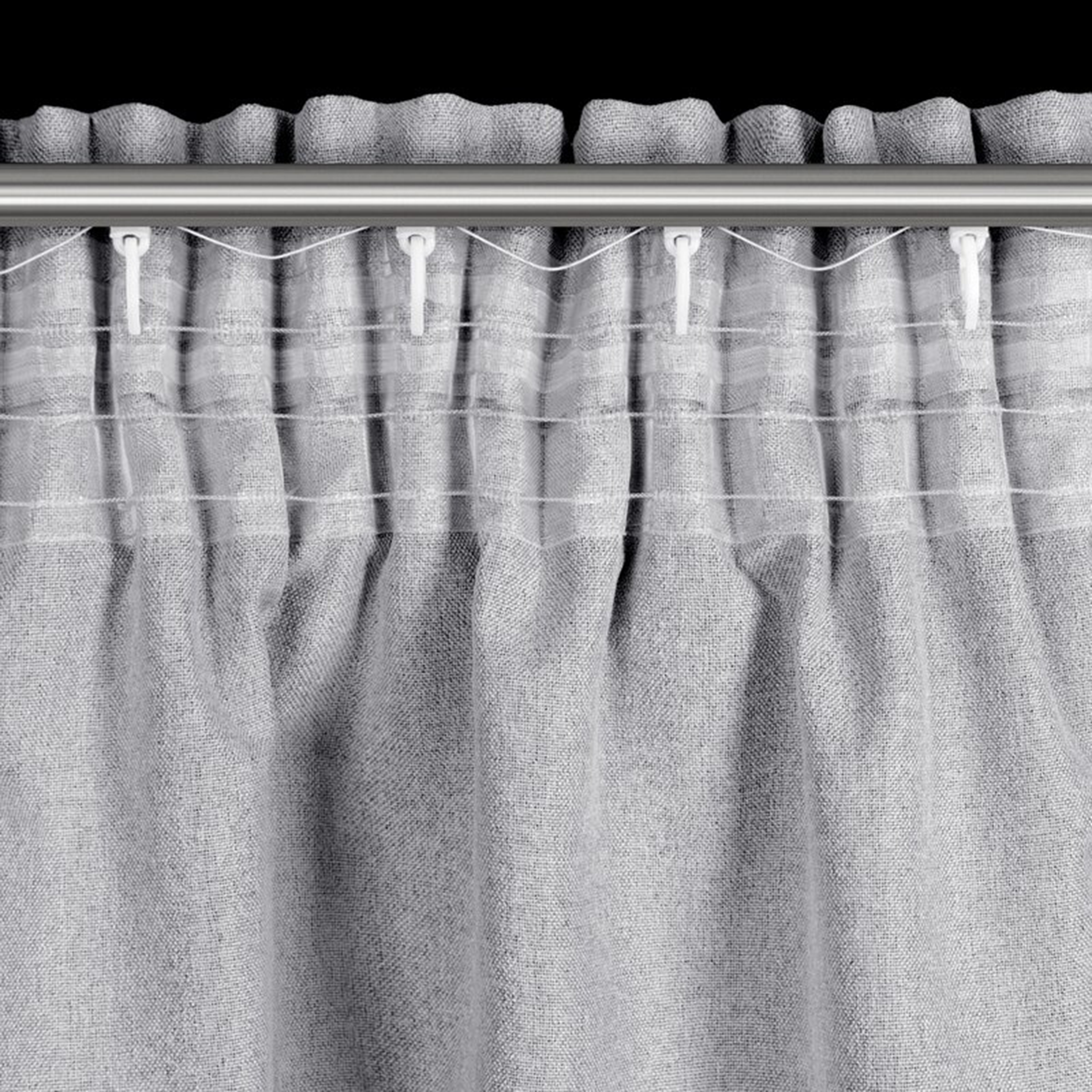 Zasłona Suzan 135x270 cm szara