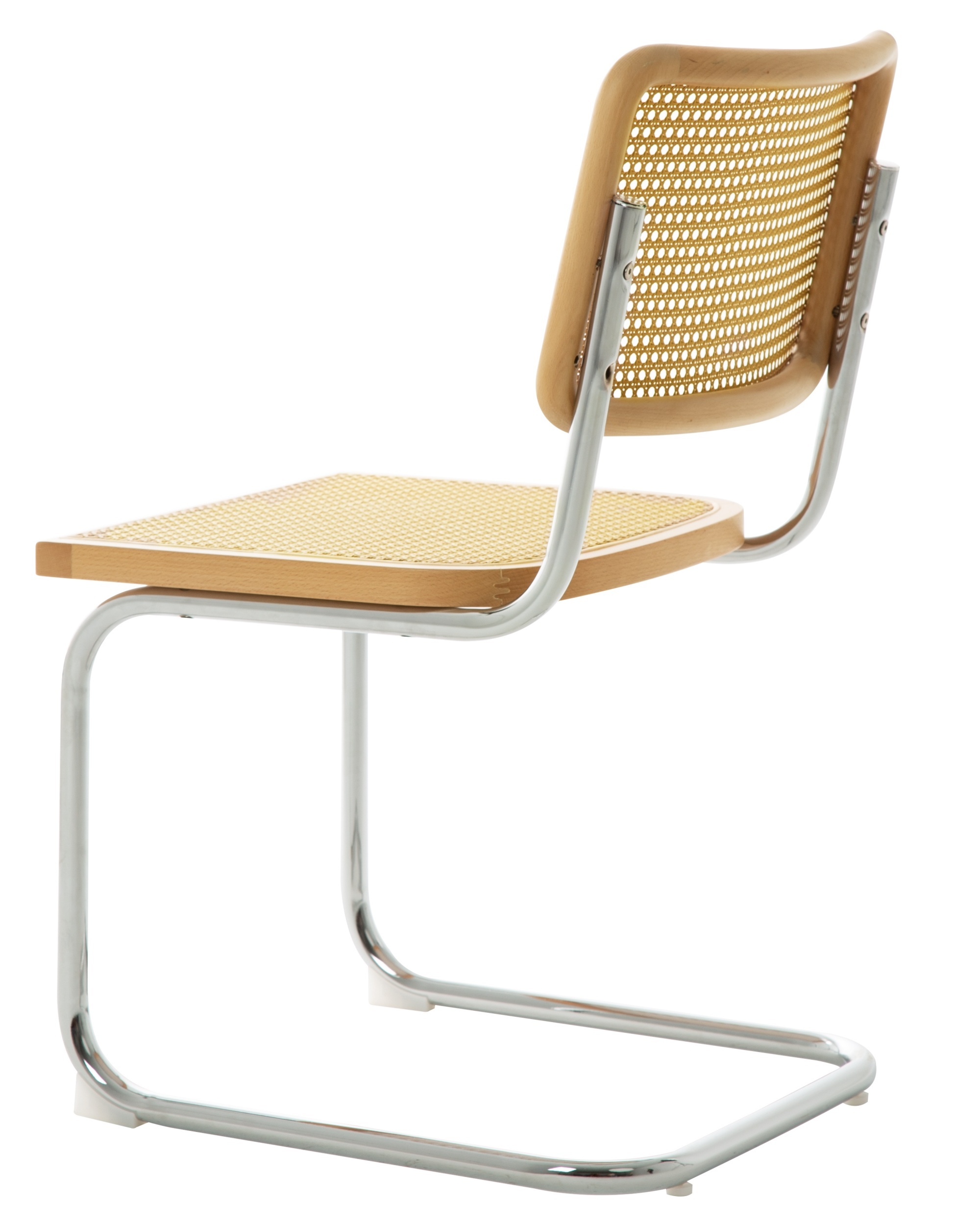 Krzesło na płozach Lashine technorattan/drewno bukowe
