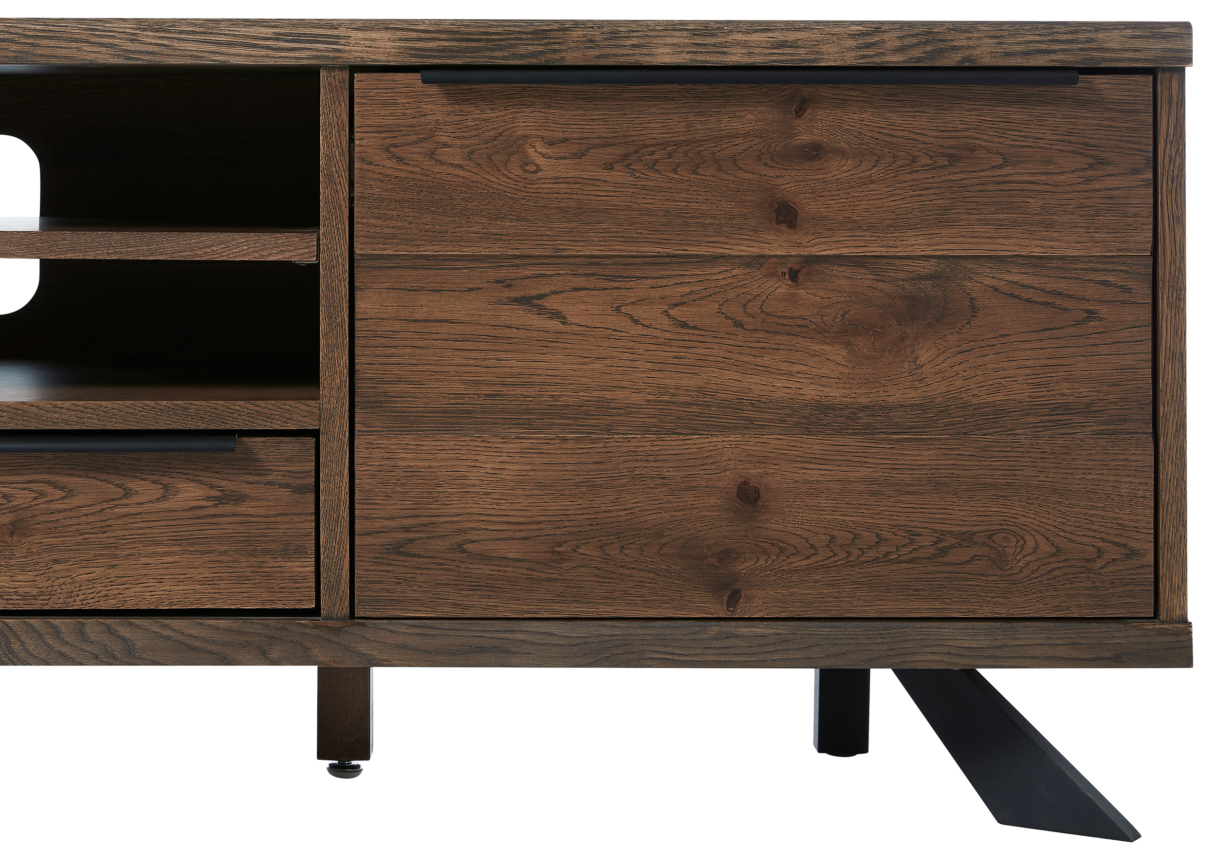Szafka RTV Arno 170 cm dąb palony