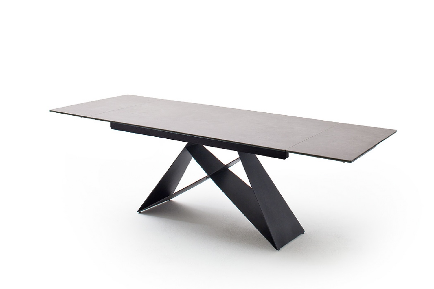 Stół do jadalni Hootion rozkładany 160x240x90 cm jasnoszary