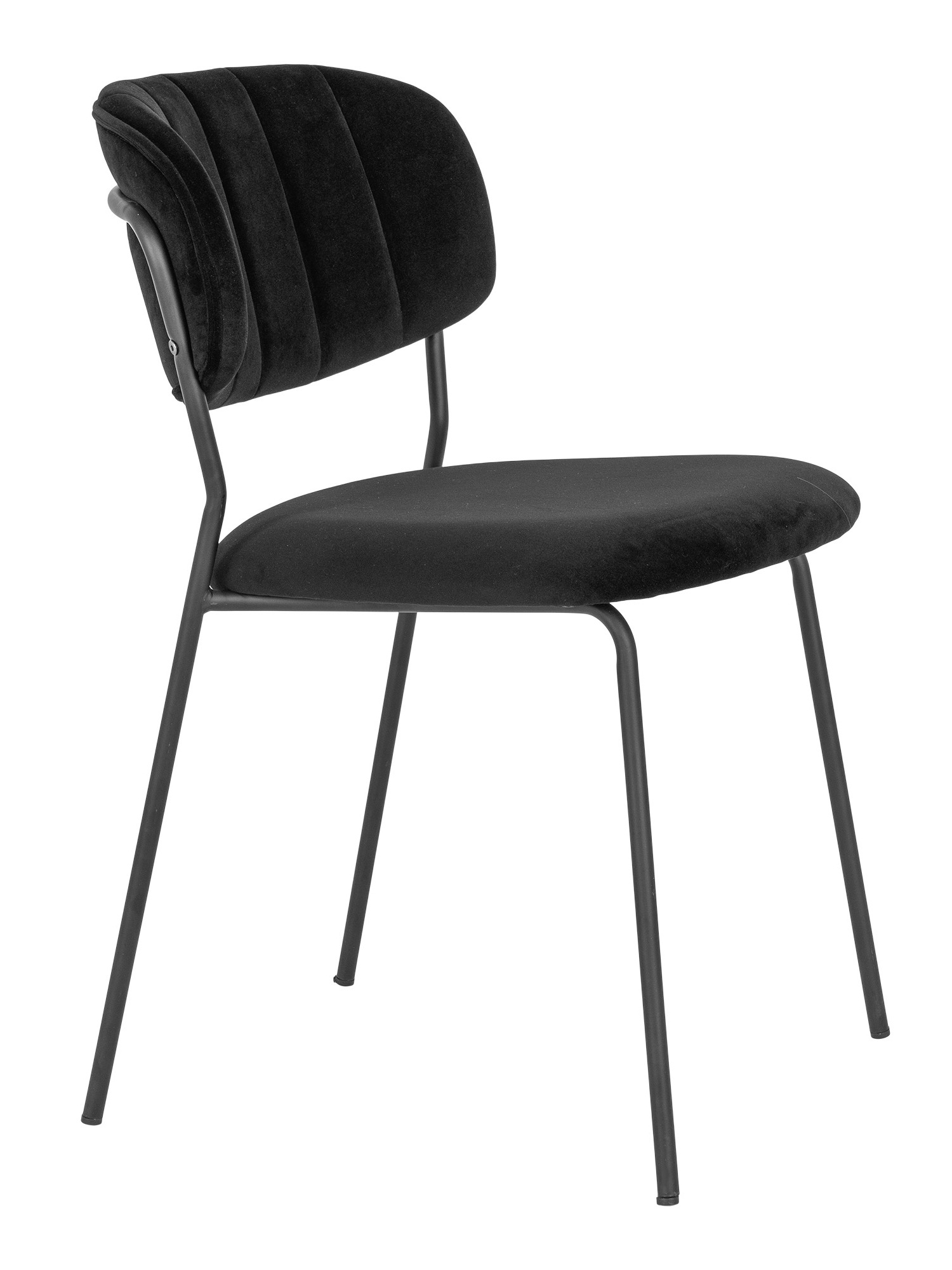 Krzesło Cardamome czarny velvet