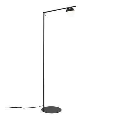 Lampa podłogowa Contina 139,5 cm czarna
