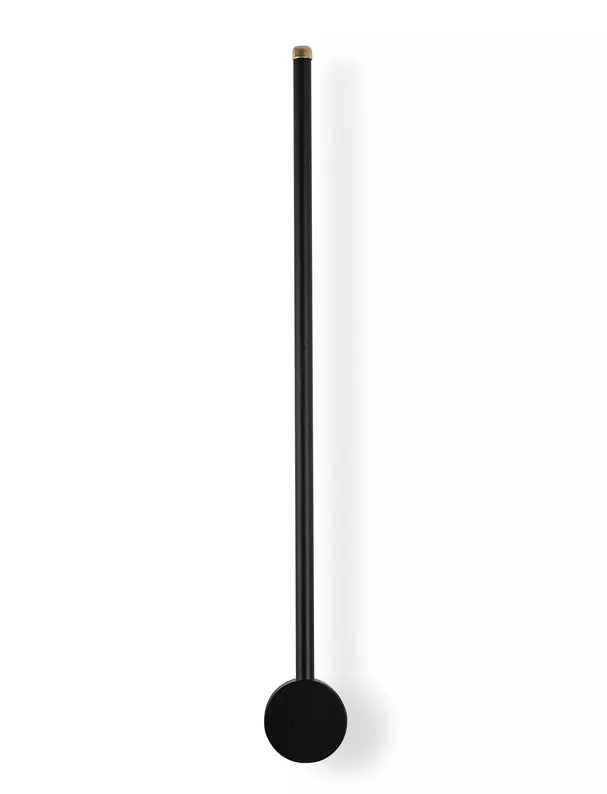 Lampa ścienna Walriefle 62 cm czarna