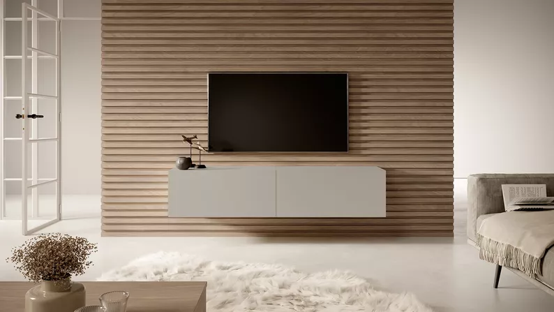 Szafka RTV Bisira 140 cm kaszmir