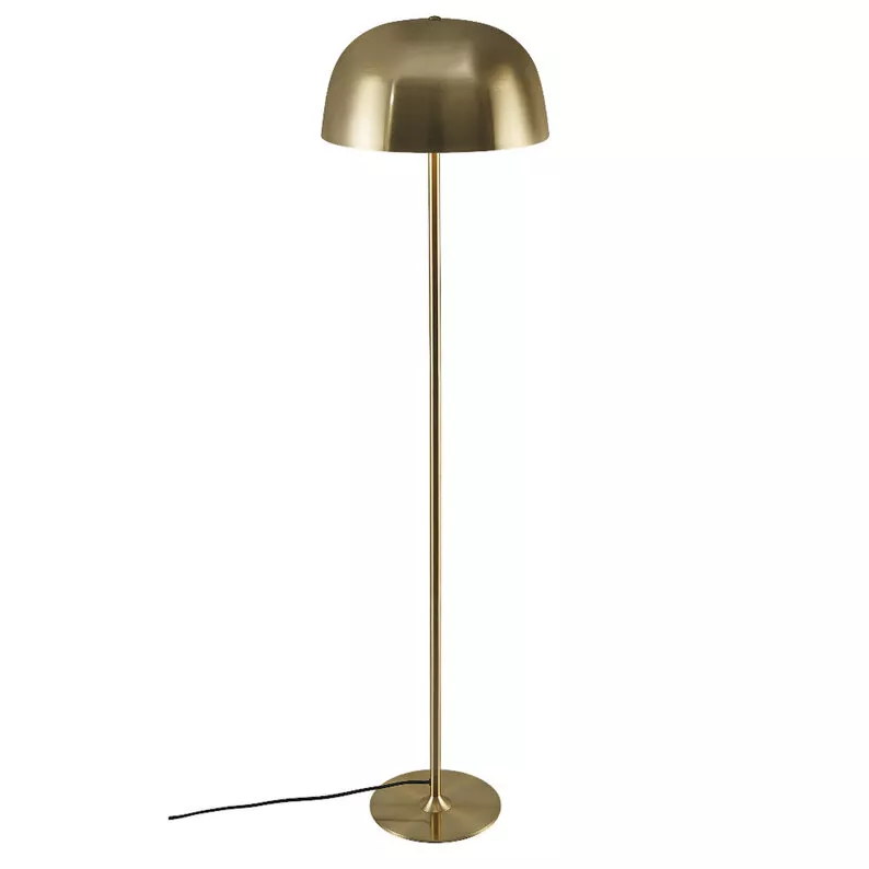 Lampa podłogowa Cera 127 cm złota
