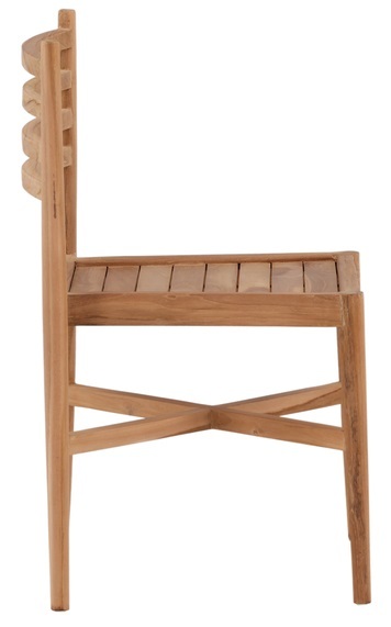 Krzesło ogrodowe Koyoo z drewna tekowego