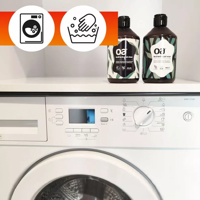 Żel do płukania wełny i skóry OA Leather & Wool Rinse 500 ml