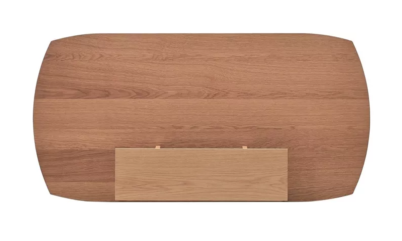 Biurko drewniane Skility 120x60 cm dąb naturalny