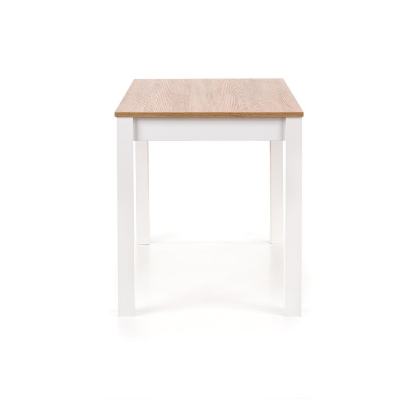Stół Piago 120x68 cm biały - dąb sonoma