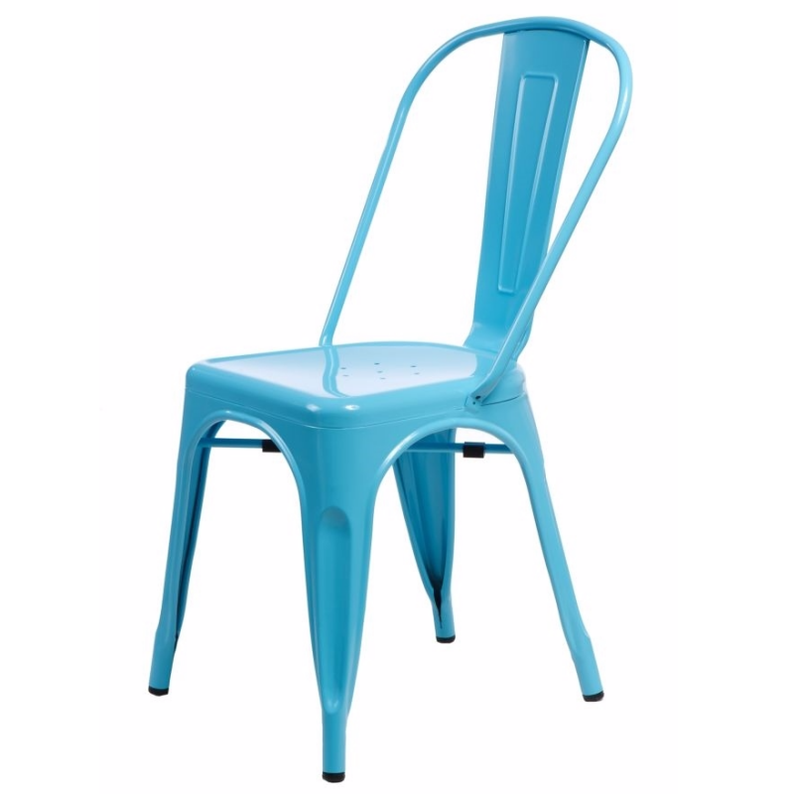 Krzesło Tolader niebieskie