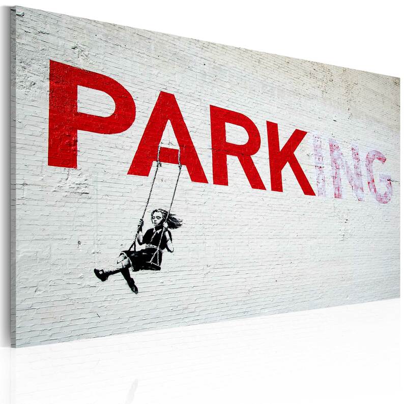 Obraz - Parking (Banksy) 60x40 cm