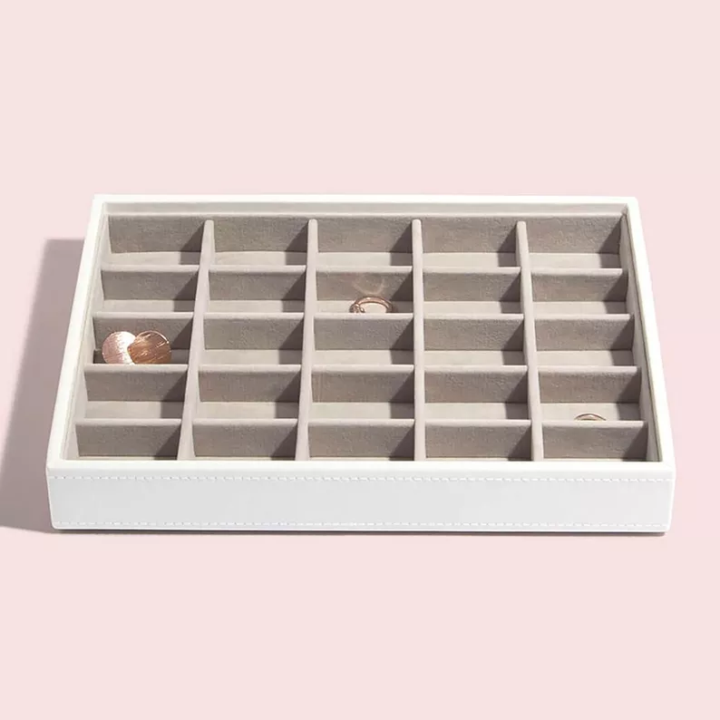 Szkatułka na biżuterię Classic Jewellery Box 18x25 cm biała