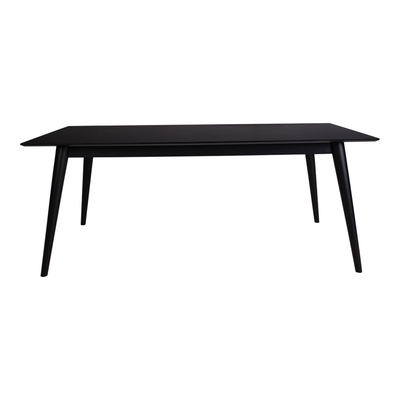 Stół rozkładany Bimnal 195-285x90 cm czarny