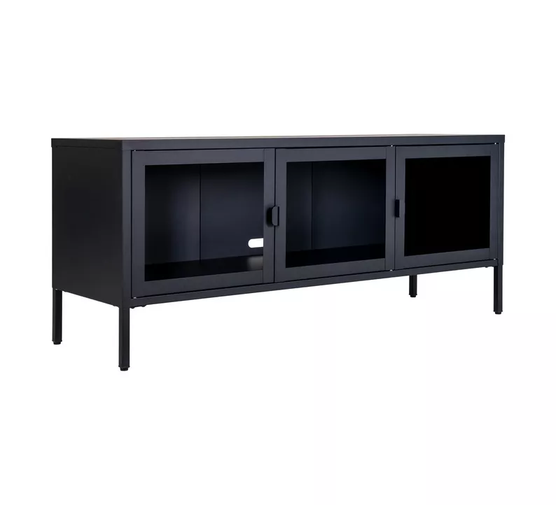 Szafka RTV Centho 130 cm czarna