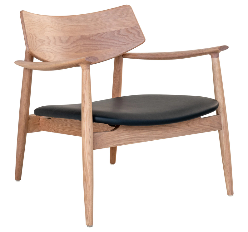 Krzesło drewniane Clonds z podłokietnikami dąb naturalny