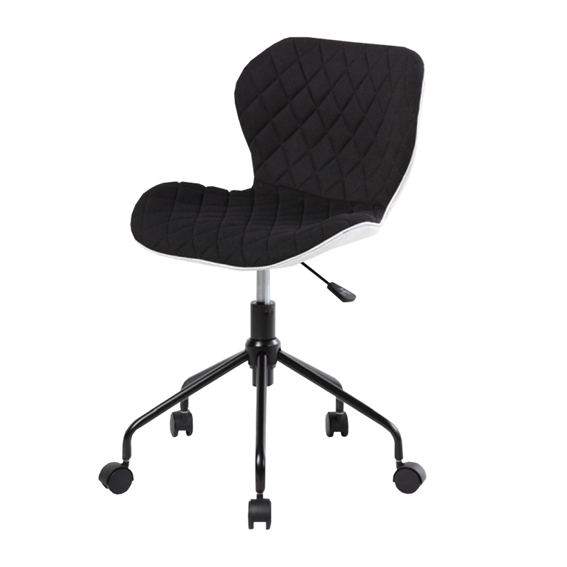 Fotel biurowy Marlo czarno - biały